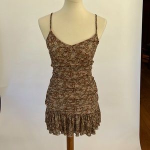 Body con floral dress by Dress Forum juniors L